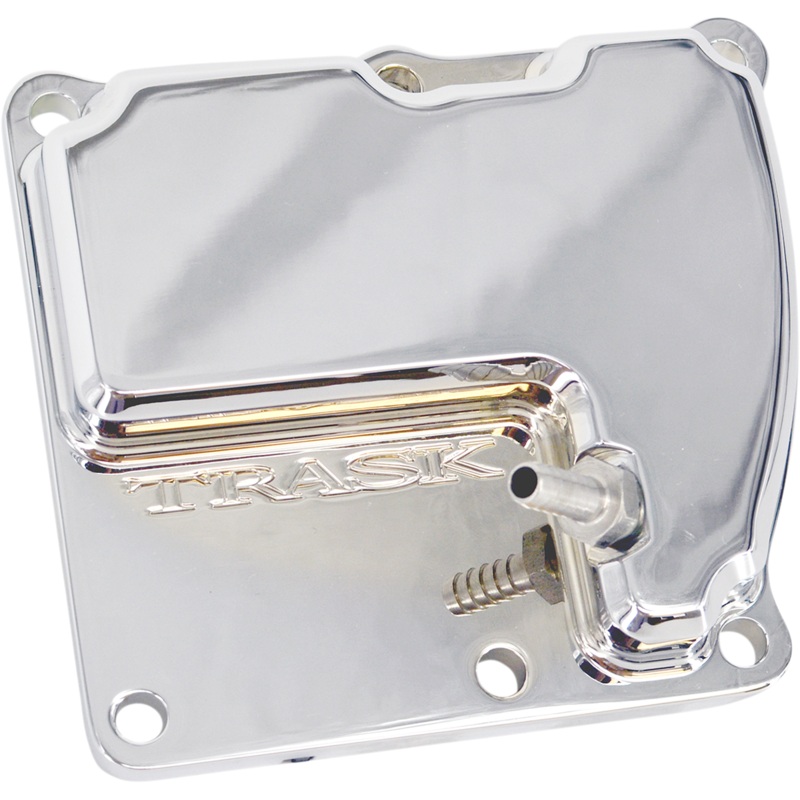 TRASK CheckM8* Vented Transmission Top Cover – Chrome TM-2041CH