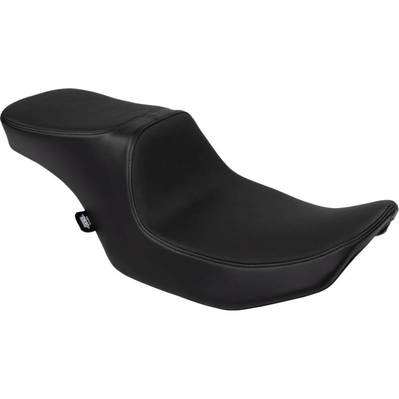 DRAG SPECIALTIES SEATS Predator 2-Up Seat – Vinyl – Smooth – w/o Backrest – FLTR/FLHX ’23-’24 4692A