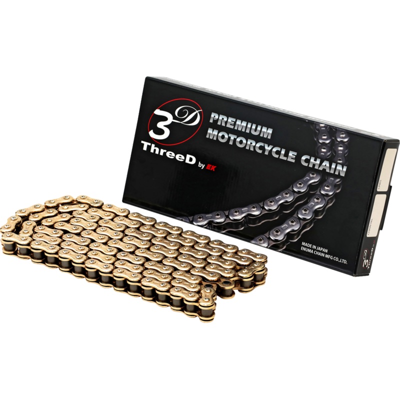 EK 520 RV3D – Drive Chain – 120 Links – Gold 520RV3D-120G
