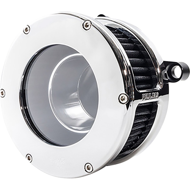 FEULING OIL PUMP CORP. BA Air Cleaner Kit – Chrome/Clear with Black Filter – M8 5578