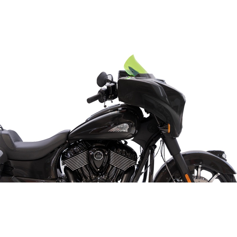 KLOCK WERKS Kolor Flare* Windshield – 10 – Green Ice KWW-04-0634