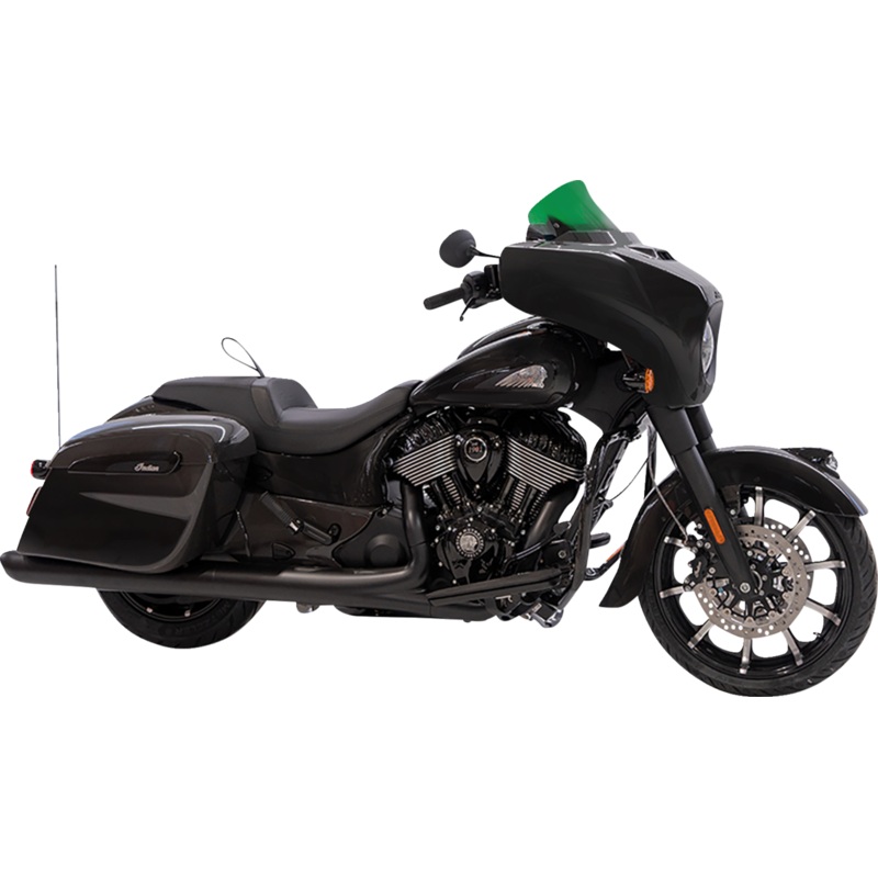 KLOCK WERKS Kolor Flare* Windshield – 10 – Green KWW-04-0639
