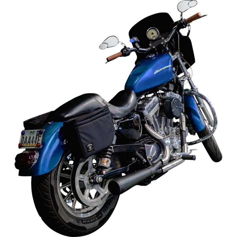 TRASK 2-into-1 Assault Exhaust System – Black TM-5300BK