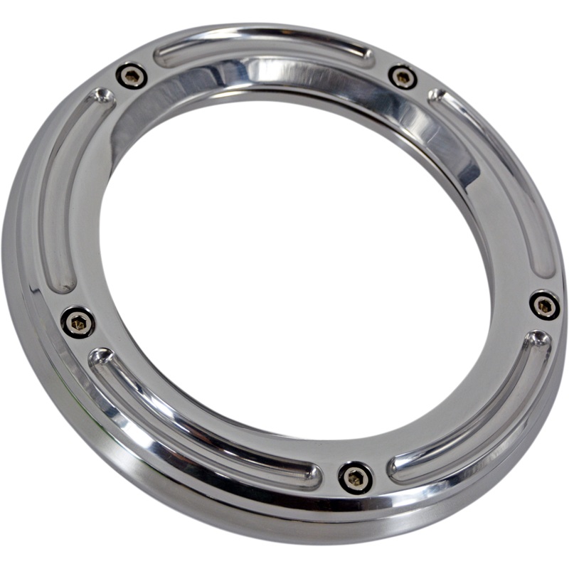 TRASK Assault Derby Cover – Chrome – Softail TM-0042CH