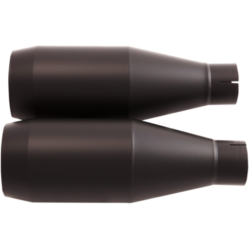 TRASK Slip-On Mufflers – Black TM-3042BK