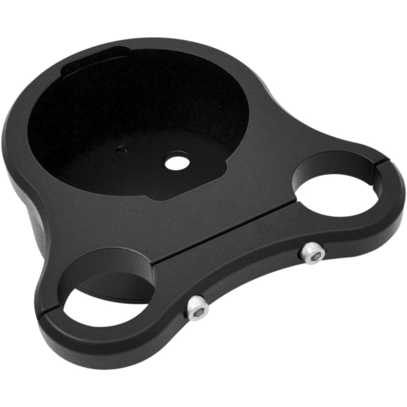 DRAG SPECIALTIES 1.25 T-Bar Single Gauge Mount – Flat Black – For ’00-’20 OEM Style Gauges Tee-bar Gauge Mounts