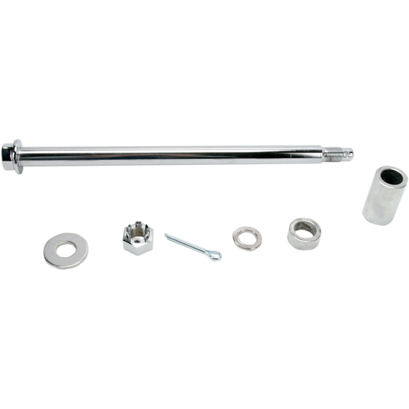 DRAG SPECIALTIES Axle – Rear – Kit – 00-07 ST Chrome Axle Kit