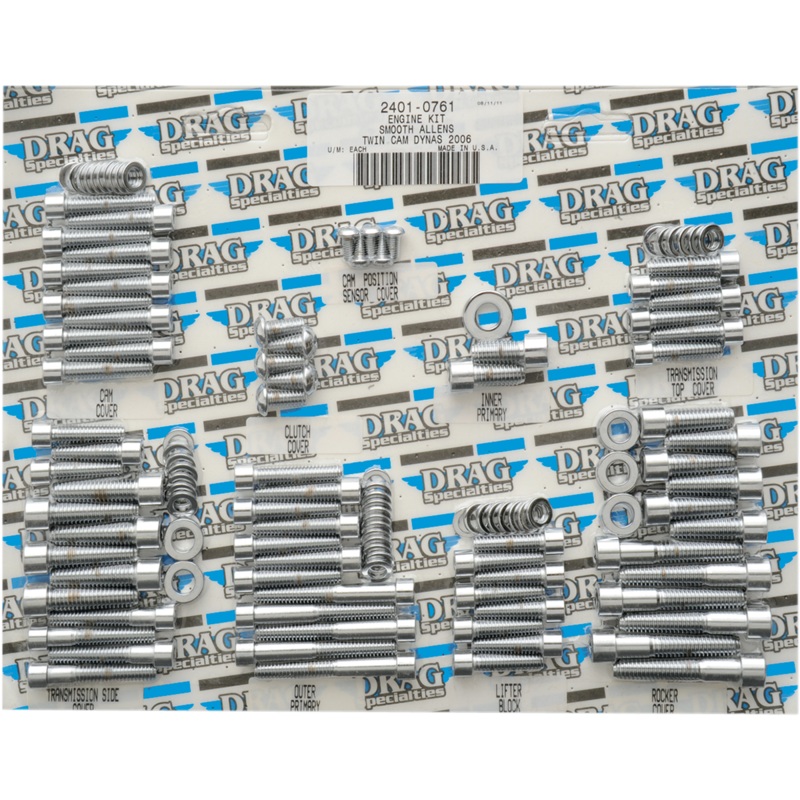 DRAG SPECIALTIES Bolt Kit Motor Smooth FXD06 Bolt Set
