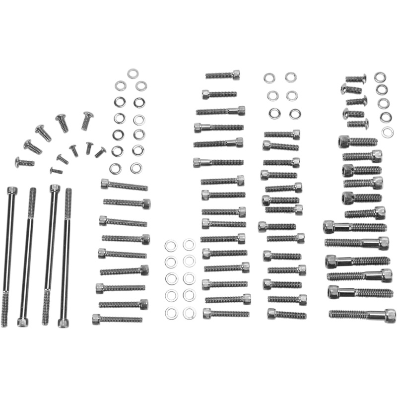 DRAG SPECIALTIES Bolt Kit Motor Smooth Socket-Head Bolt Set