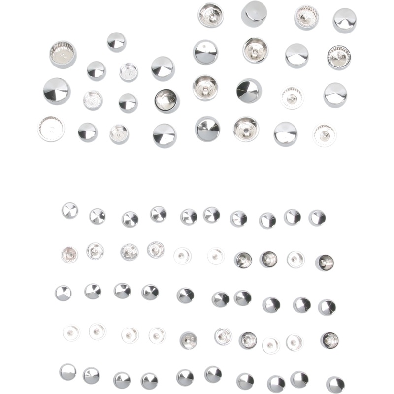 DRAG SPECIALTIES Covers Engine Bolt Twin Cam Chrome Bolt Cover Engine Kit