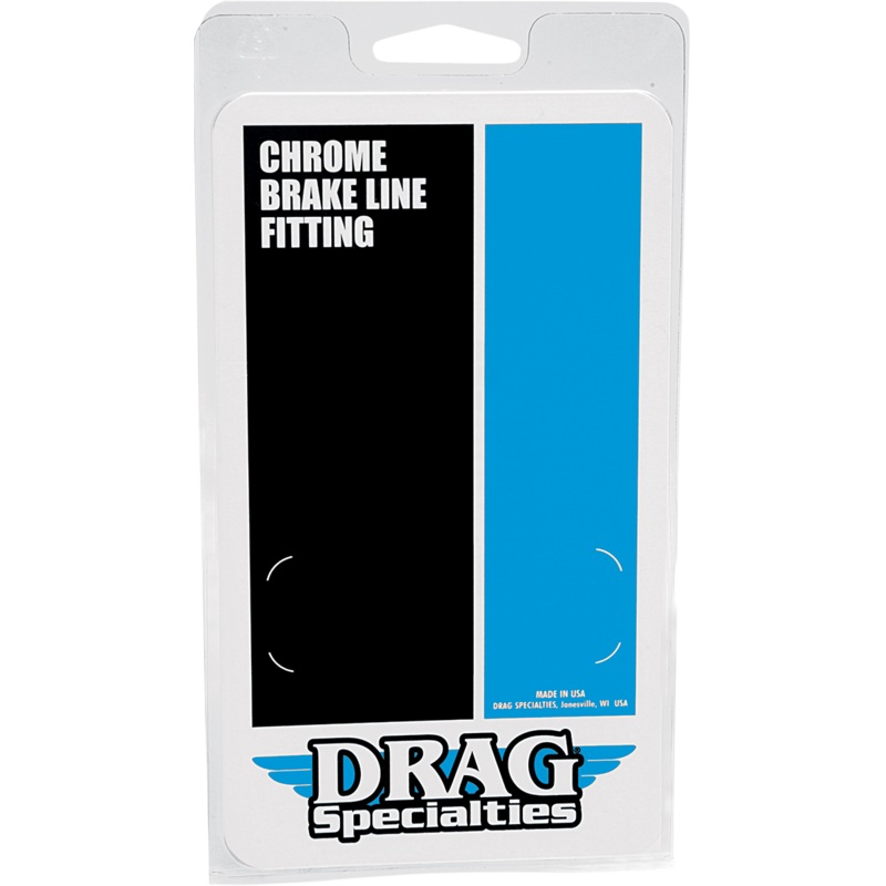 DRAG SPECIALTIES Dual Disc Tee – 3/8-24 Chrome Steel Dual Disc Tee