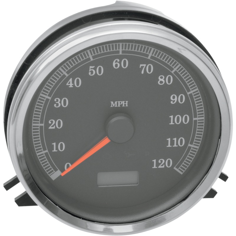 DRAG SPECIALTIES Electronic MPH Speedometer – Black Face Electronic Speedometer