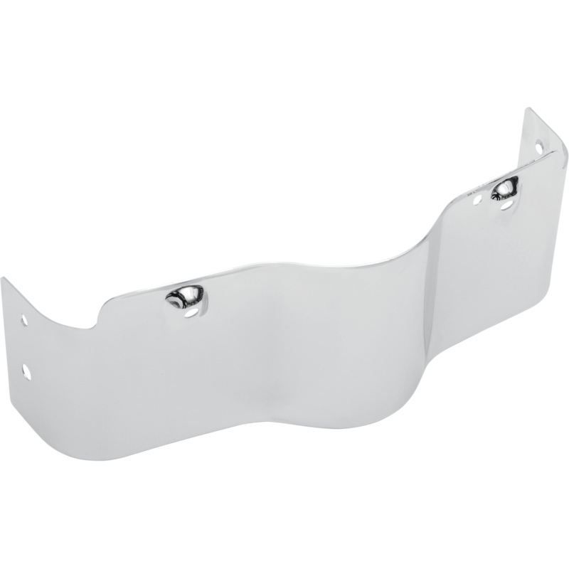 DRAG SPECIALTIES Fairing Bottom Skirt – Chrome Lower Fairing Skirt for Batwing Fairing