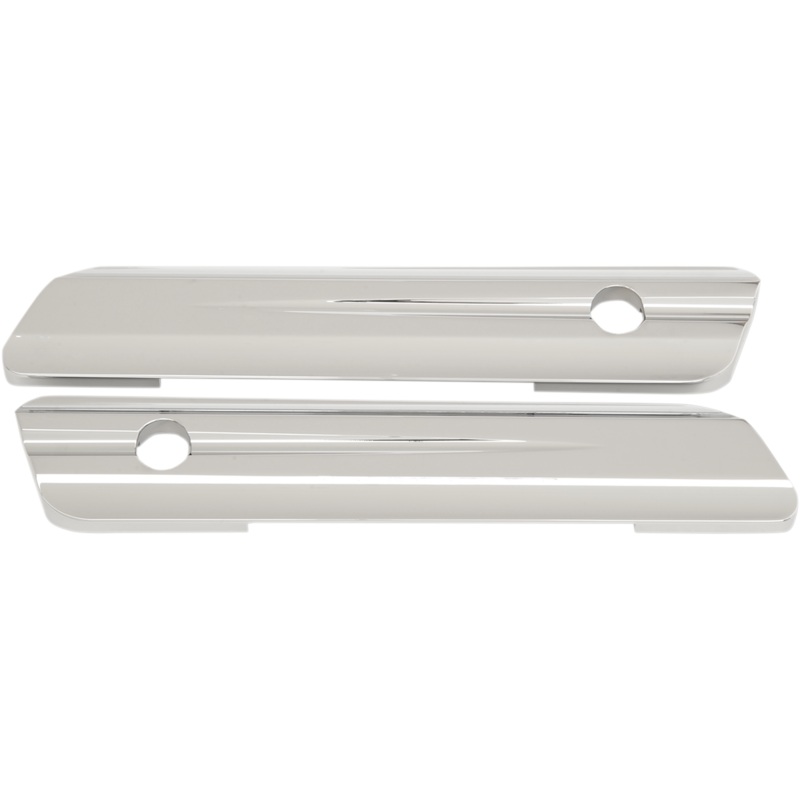 DRAG SPECIALTIES Hinge Covers – Chrome – FLT 14-19 Saddlebag Hinge Covers