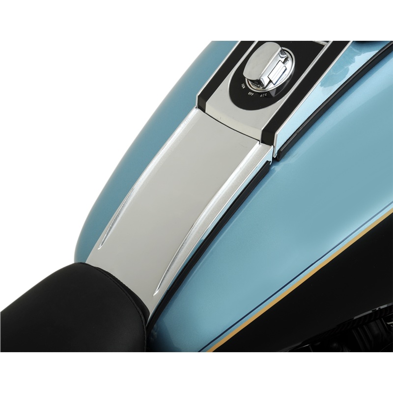 DRAG SPECIALTIES Lower Dash Panel – ABS Construction with Chrome Finish Lower Dash Panel Kit