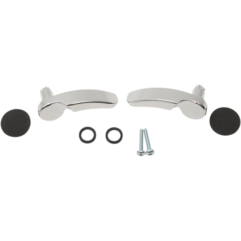 DRAG SPECIALTIES Replacement Saddlebag Lid Handle Kit Replacement Saddlebag Lid Handle Kit