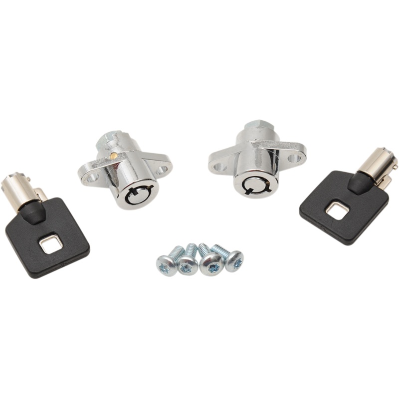 DRAG SPECIALTIES Replacement Saddlebag Lock Kit Replacement Saddlebag Lock Kit