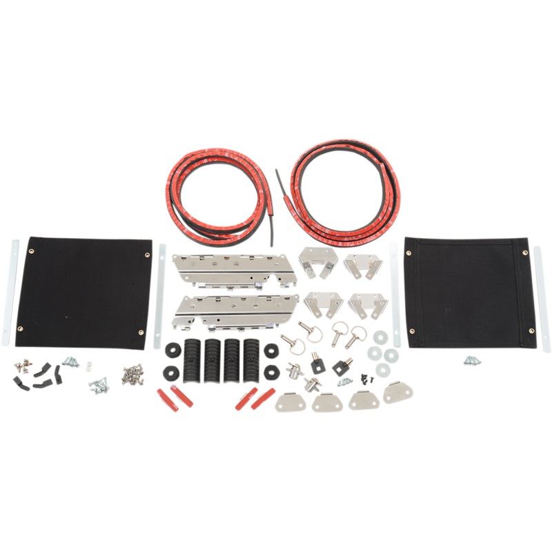 DRAG SPECIALTIES Saddlebag Hardware with Tether Saddlebag Hardware Kit