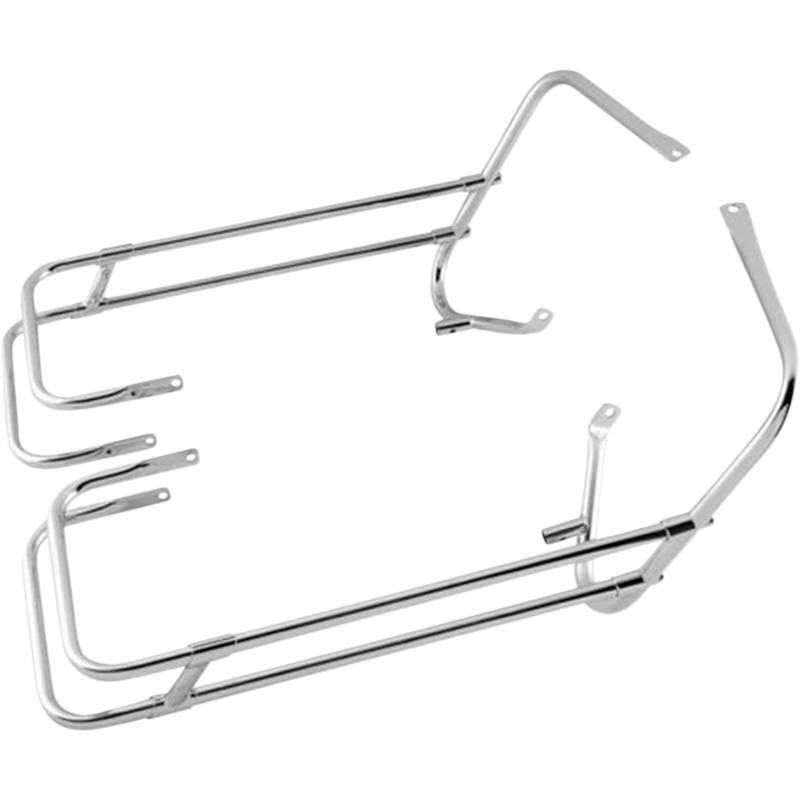 DRAG SPECIALTIES Saddlebag Rail – Chrome – FLT ’97 – ’08 Saddlebag Guard/Side Rail Kits
