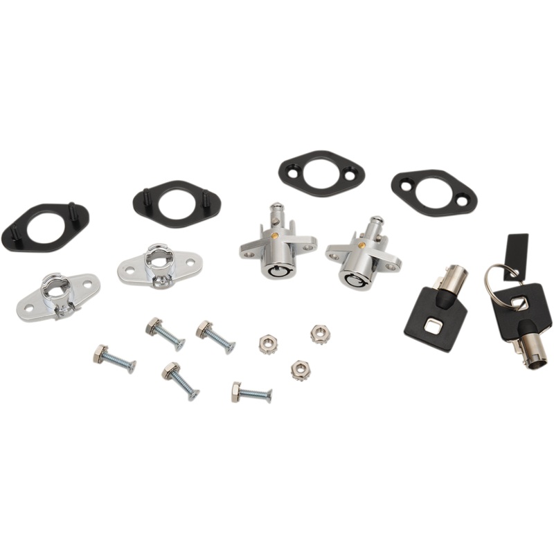 DRAG SPECIALTIES Saddlebag Soft Lock – Universal Saddlebag Lock Kit