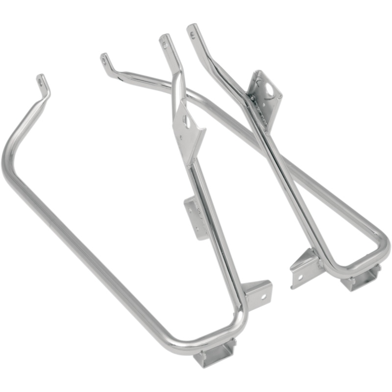 DRAG SPECIALTIES Saddlebag Support Brackets – Chrome – 09-13FLT Saddlebag Support Brackets