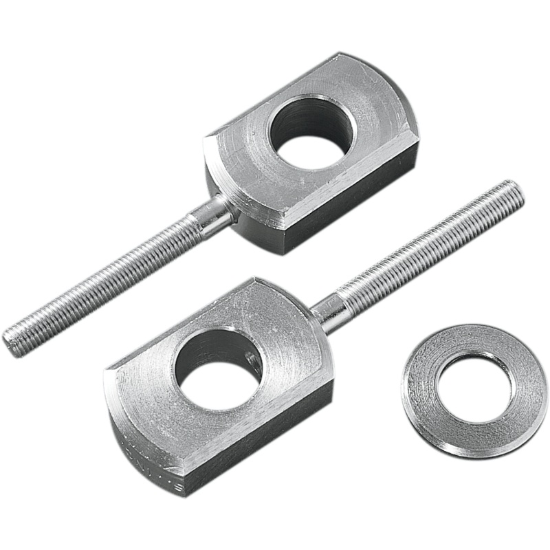 DRAG SPECIALTIES Wheel Adjuster – Rear Rear Axle Block Adjuster