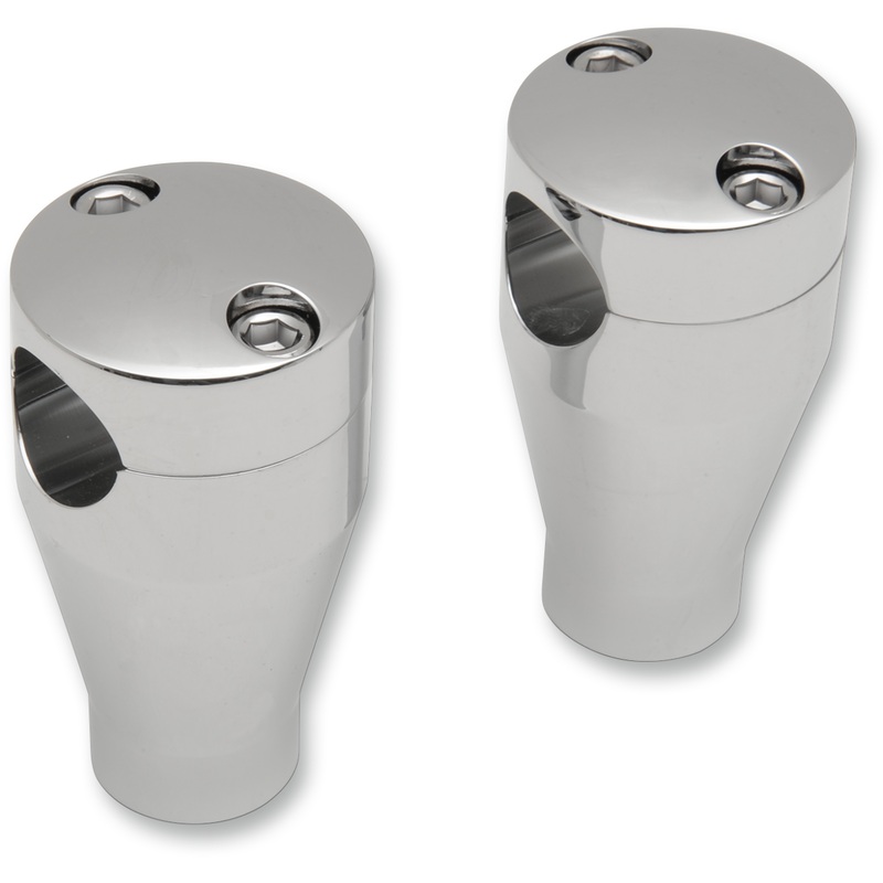 DRAG SPECIALTIES 3 Riser Socket w/ Bolt Top Handlebar Riser Sockets