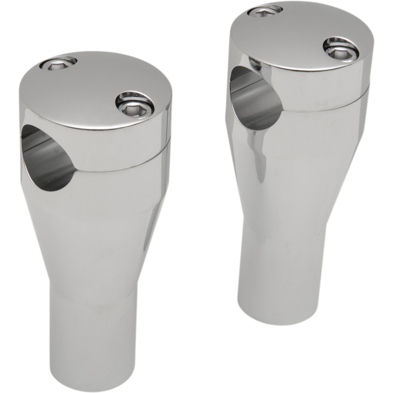 DRAG SPECIALTIES 4 Riser Socket w/ Bolt Top Handlebar Riser Sockets