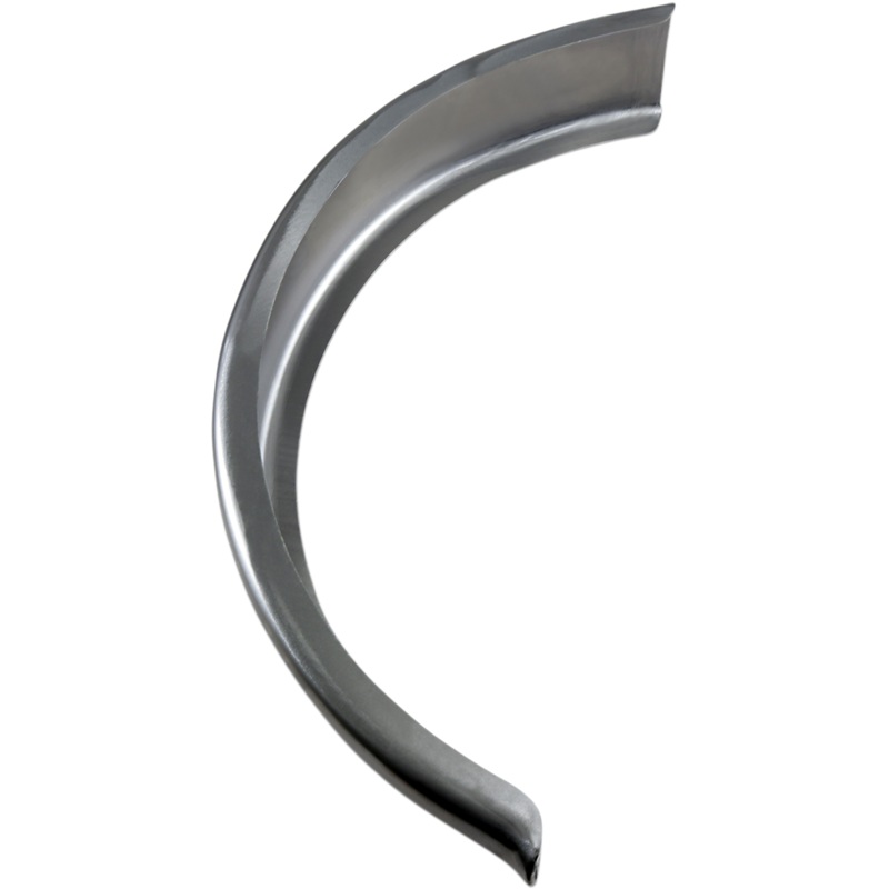DRAG SPECIALTIES 6 Steel Fender – Rear – Bobbed – Raw 6 Flat Rear Fender