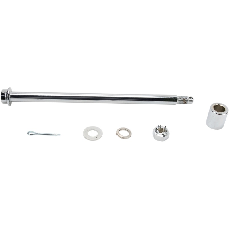 DRAG SPECIALTIES Axle – Rear – Kit – 80-99 FLT/FLHT Chrome Axle Kit
