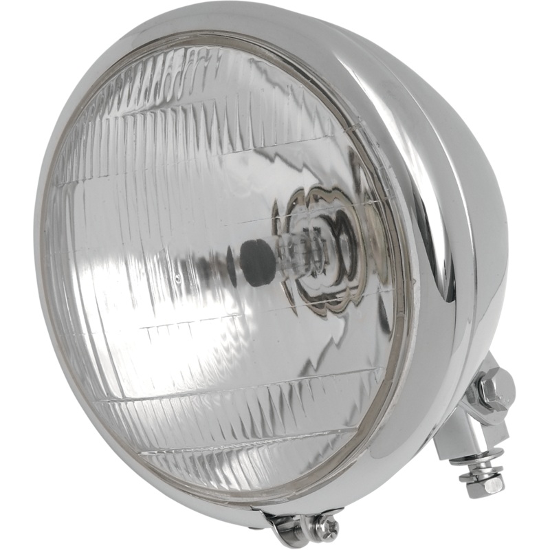 DRAG SPECIALTIES Custom 6-1/2 Headlight Custom 6-1/2 Headlight Assembly  Headlight Assembly
