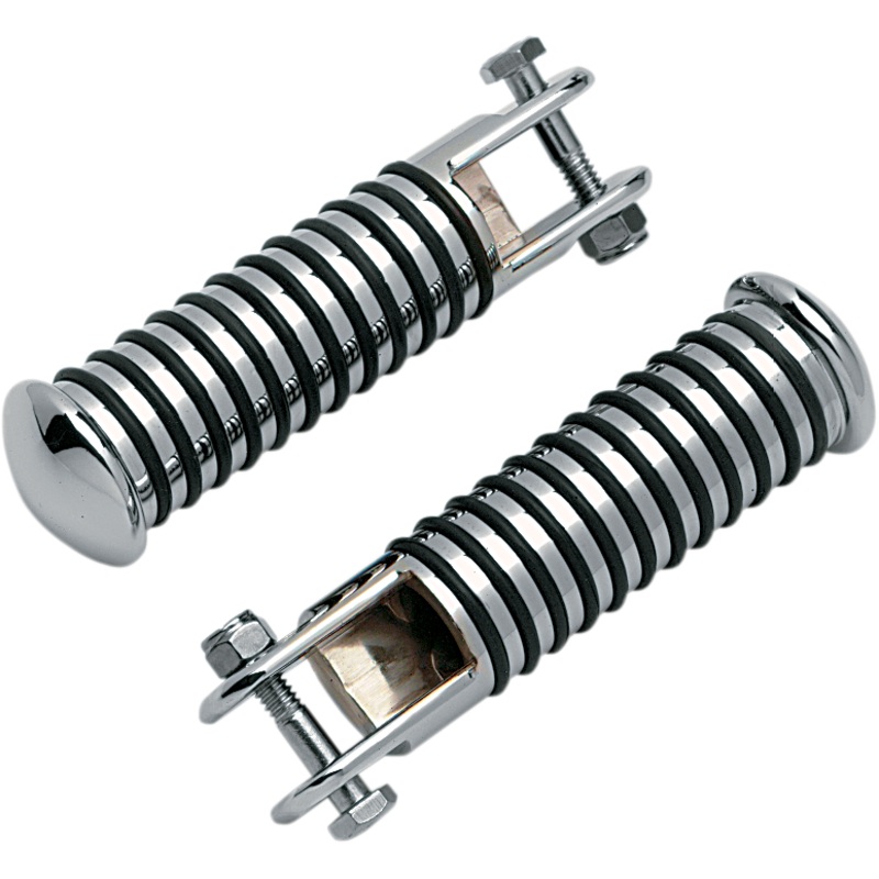 DRAG SPECIALTIES Footpegs – Round – Ribbed Sundance Footpegs