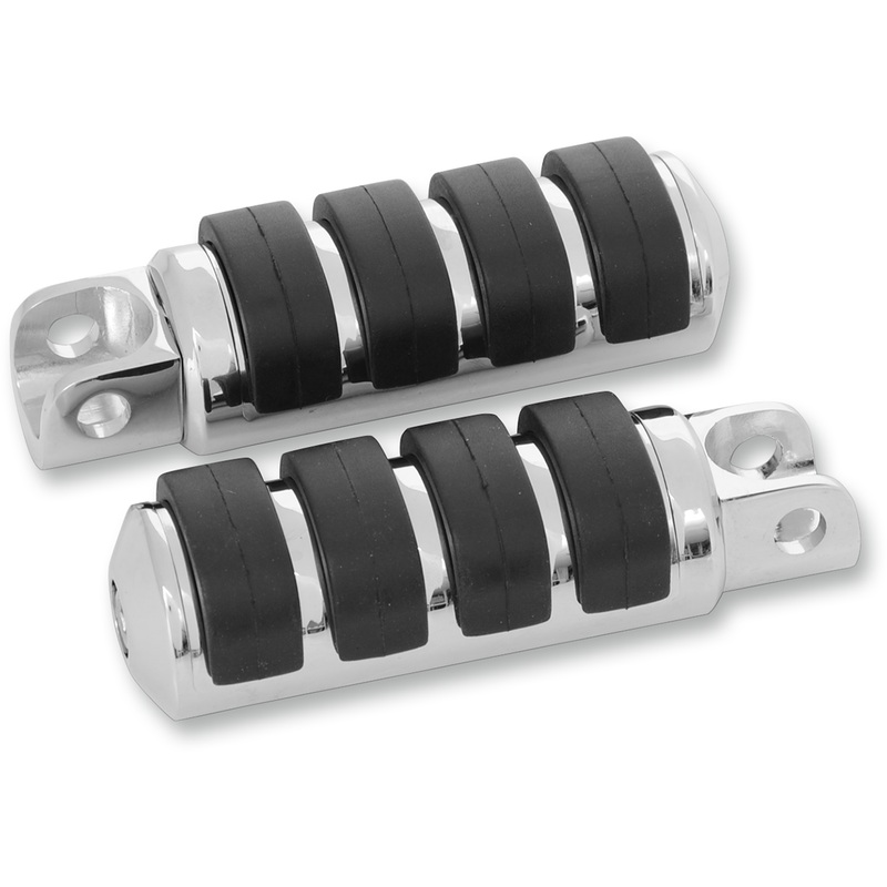 DRAG SPECIALTIES Large Footpegs – Driver – Female Soft-Ride Footpegs