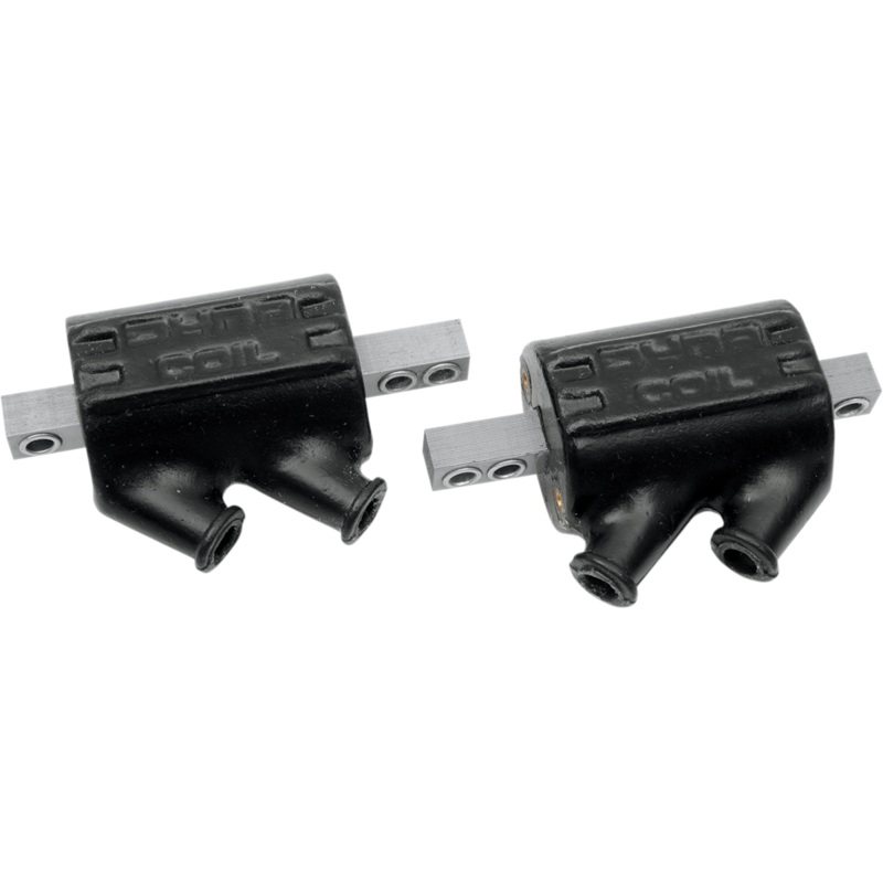 DYNATEK 5 Ohm Dual Coil Black 12v Ignition Coil