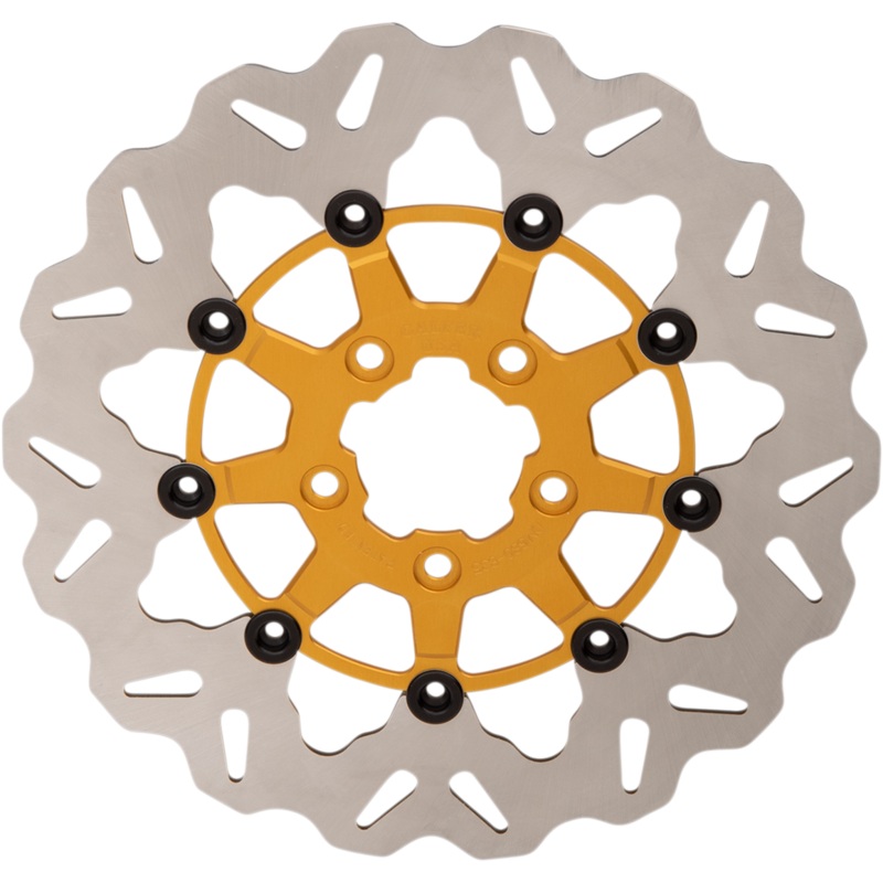 GALFER Wave Rotor – Gold Center – Front Wave Brake Rotor