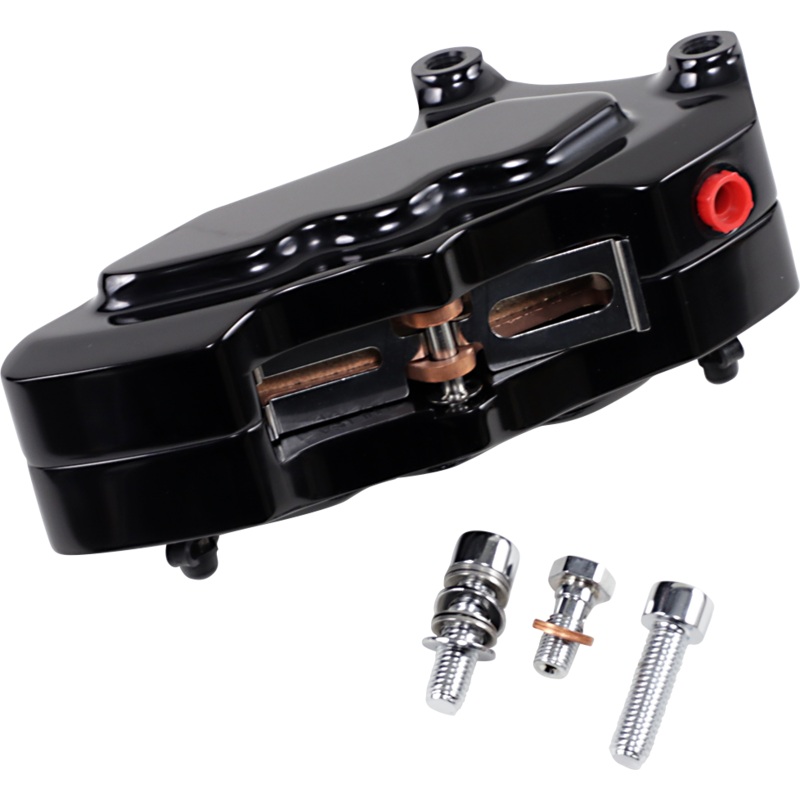 HAWG HALTERS 6-Piston Brake Caliper – 13 Rotor – Black 6-Piston Front Brake Caliper for 13 Rotors