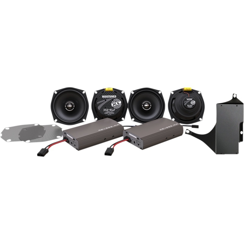 HOGTUNES Dual Amp/Speaker Kit – RG Road Glide Ultra 2 Amplifier 4 Speaker XL Series Kit