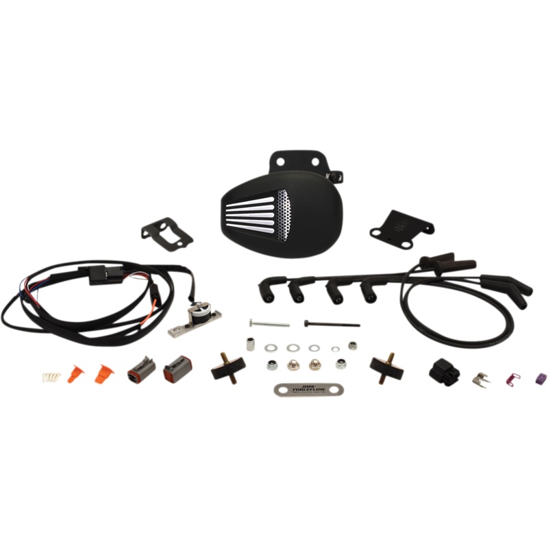 JIMS Forceflow Head Cooler – Black – Softail Forceflow Cooler