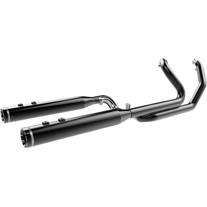 KHROME WERKS 2:2 Exhaust – Black – ’09-’16 FL 2:2 Touring Exhaust System