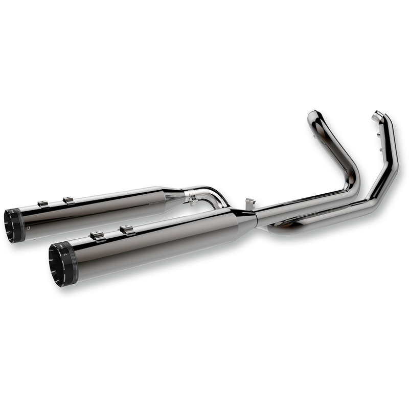 KHROME WERKS 2:2 Exhaust with 4.5 Muffler – Eclipse – FL 2:2 High Performance Exhaust System