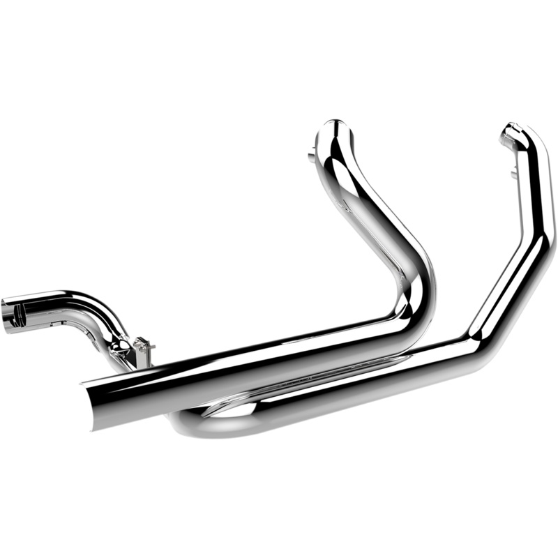 KHROME WERKS 2:2 Headpipe with Heat Shield – Chrome 2-into-2 Crossover Headers