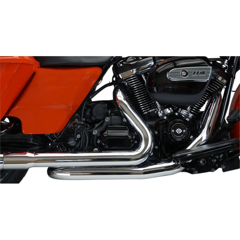 KHROME WERKS Aggressor Headpipe – Chrome – Touring Replacement Headers