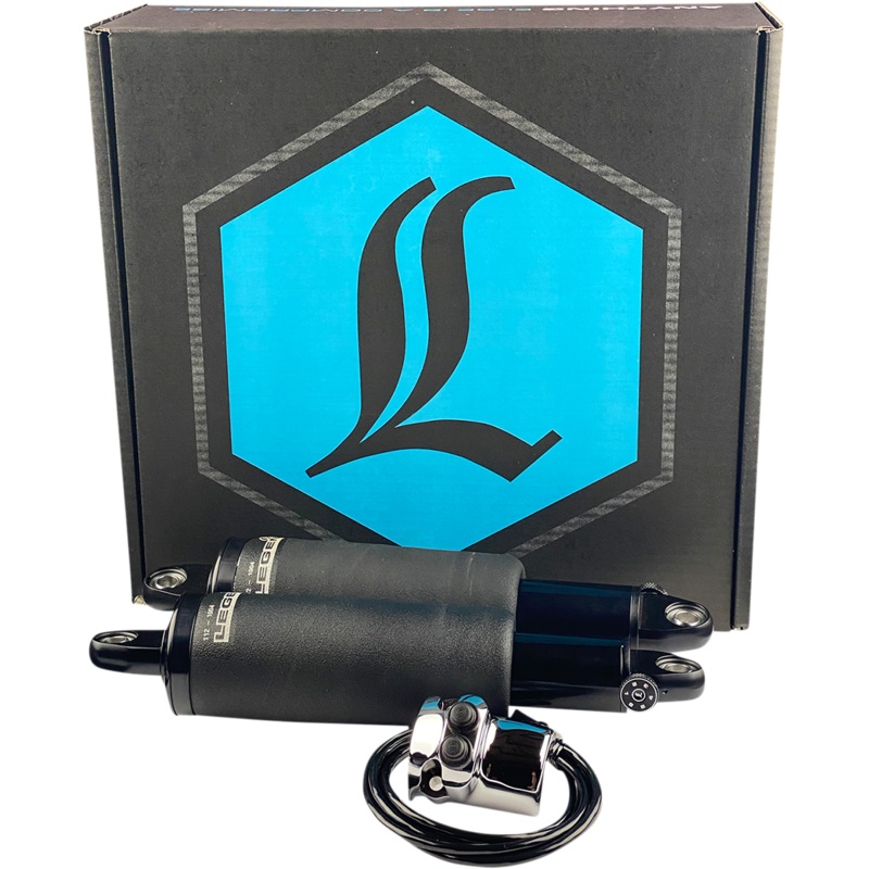 LEGEND SUSPENSION AIR-A FL Adjustable AIR Suspension – Chrome Handlebar Control – FLTR Air-A Adjustable FL Air Suspension