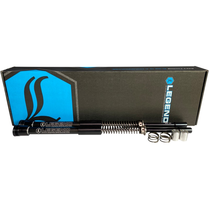 LEGEND SUSPENSION AXEO +2 Front End Suspension – 49 mm – Raised +2 – Dyna ’06-’17 AXEO+2 (+2 Raised) 49 mm Front Suspension