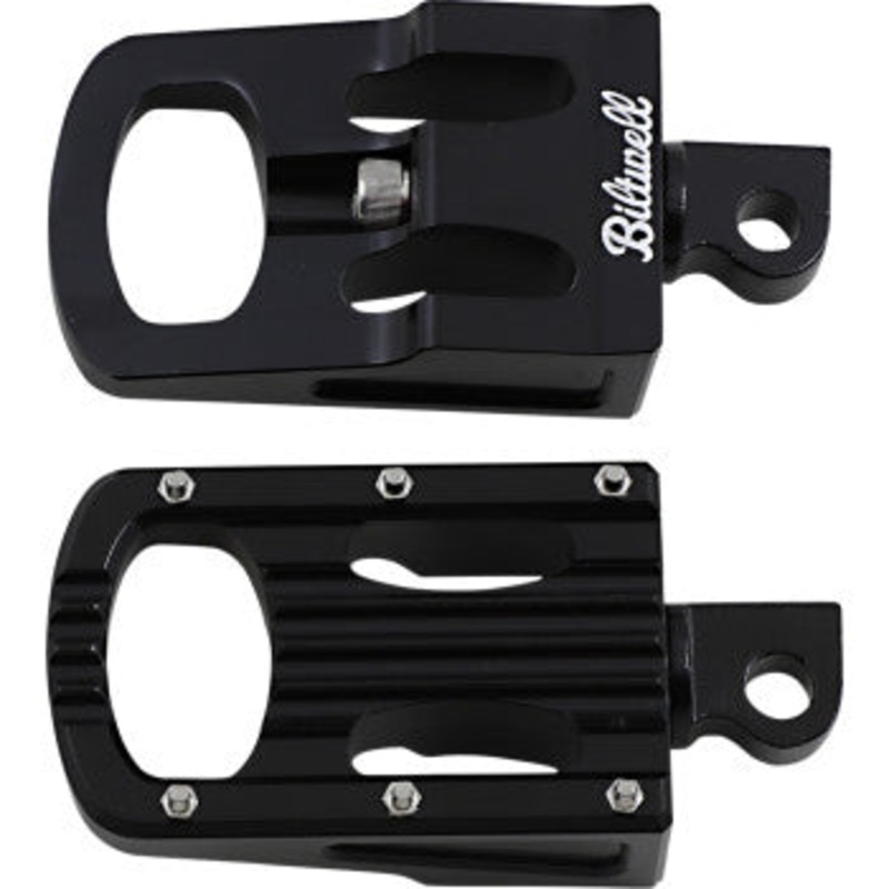 BILTWELL Punisher Footpeg – Classic – Black