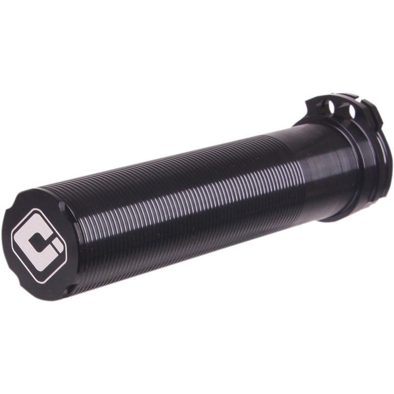 ODI Black Fusion Throttle Tube for Vehicles w/ V-Twin Engines V-Twin Fusion Alloy Throttle Tube