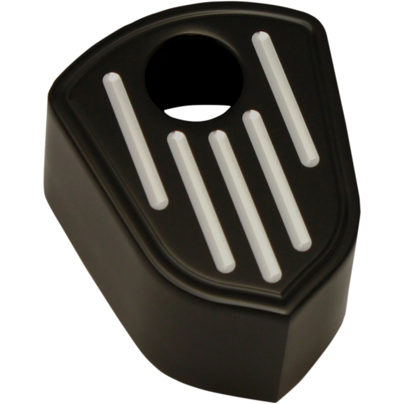 PRO-ONE PERF.MFG. Black Ball Milled Ignition Cover Ignition Switch Cover