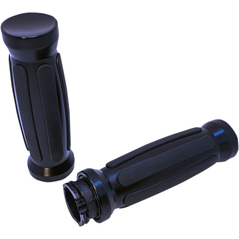 PRO-ONE PERF.MFG. Black Straight Rubber Grips for Cable Custom Straight Rubber Grips