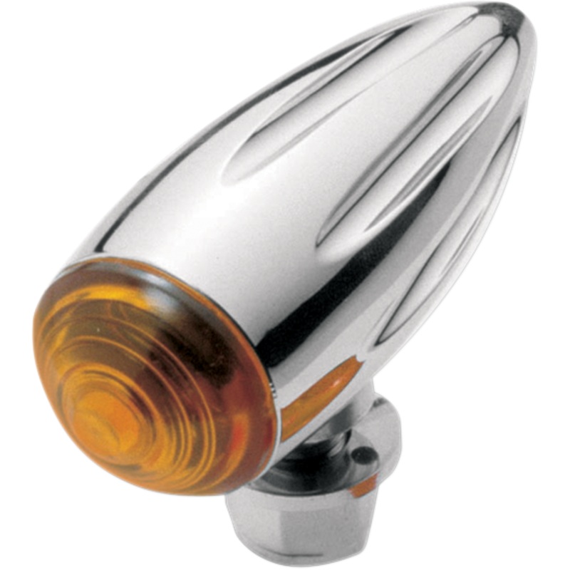 PRO-ONE PERF.MFG. Bullet Marker Light – Chrome/Ball-Milled Bullet Marker Lights