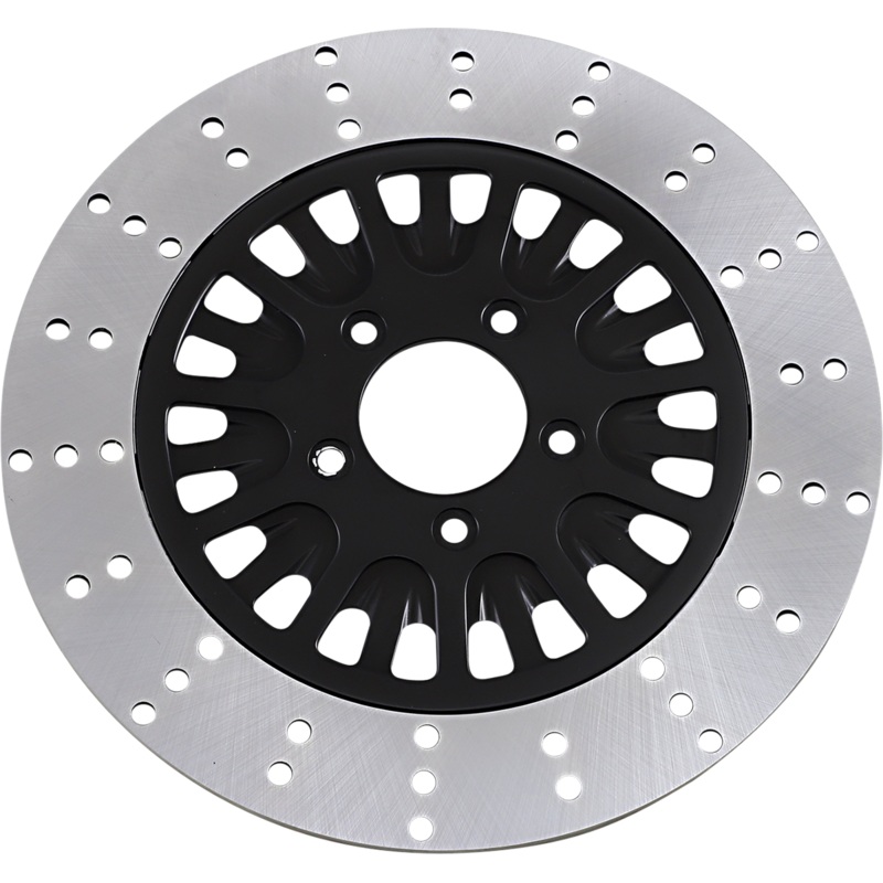 RC COMPONENTS Front Rotor – Left – 11.8 – Illusion – Black Illusion Front Rotor